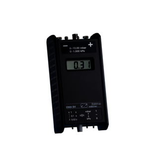 EMA 84 - Tragbares Digitalmanometer ist österreichweit bei der Firma Industrie Automation Graz, IAG, erhältlich.