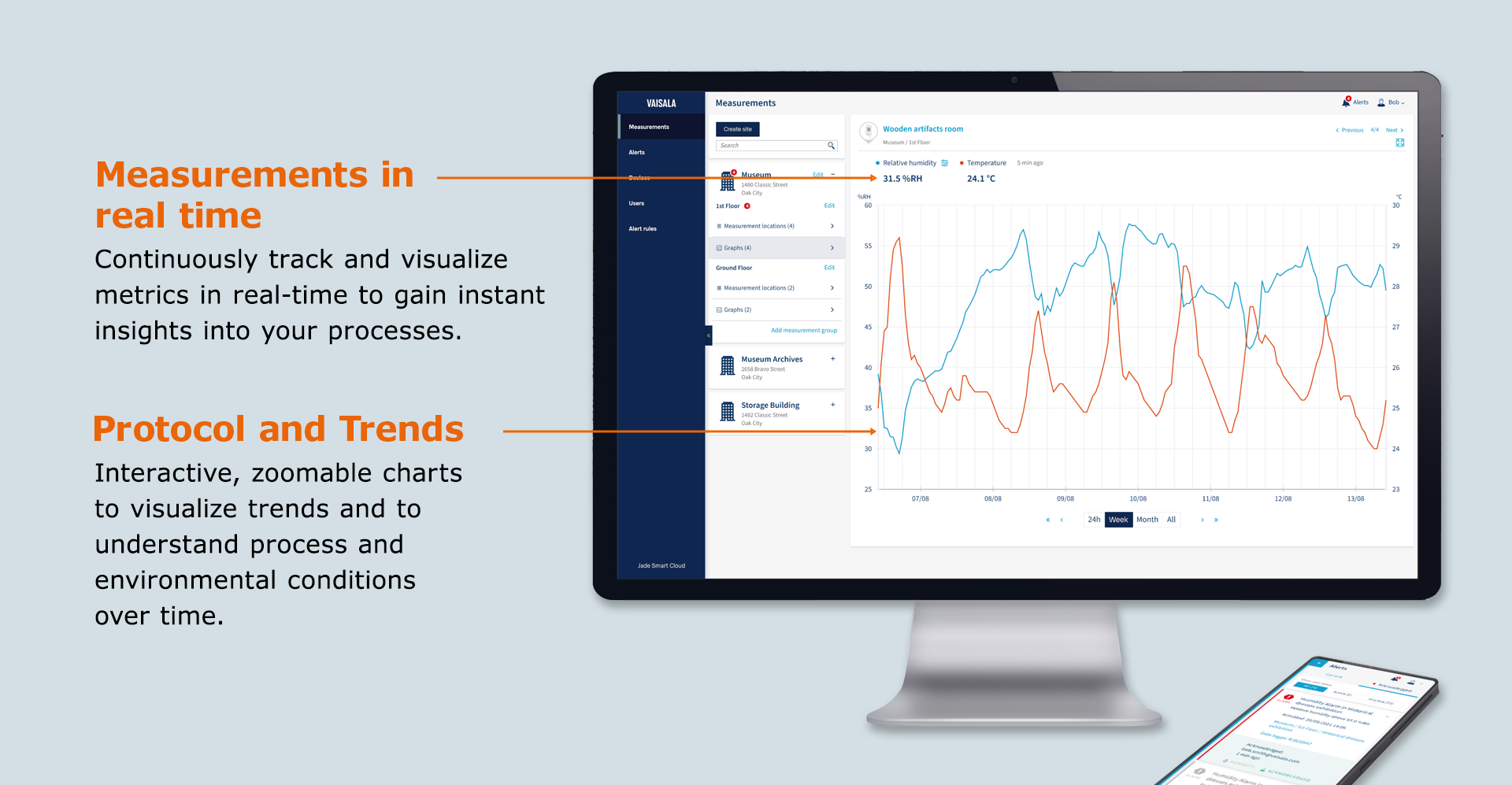 Jade Smart Cloud display