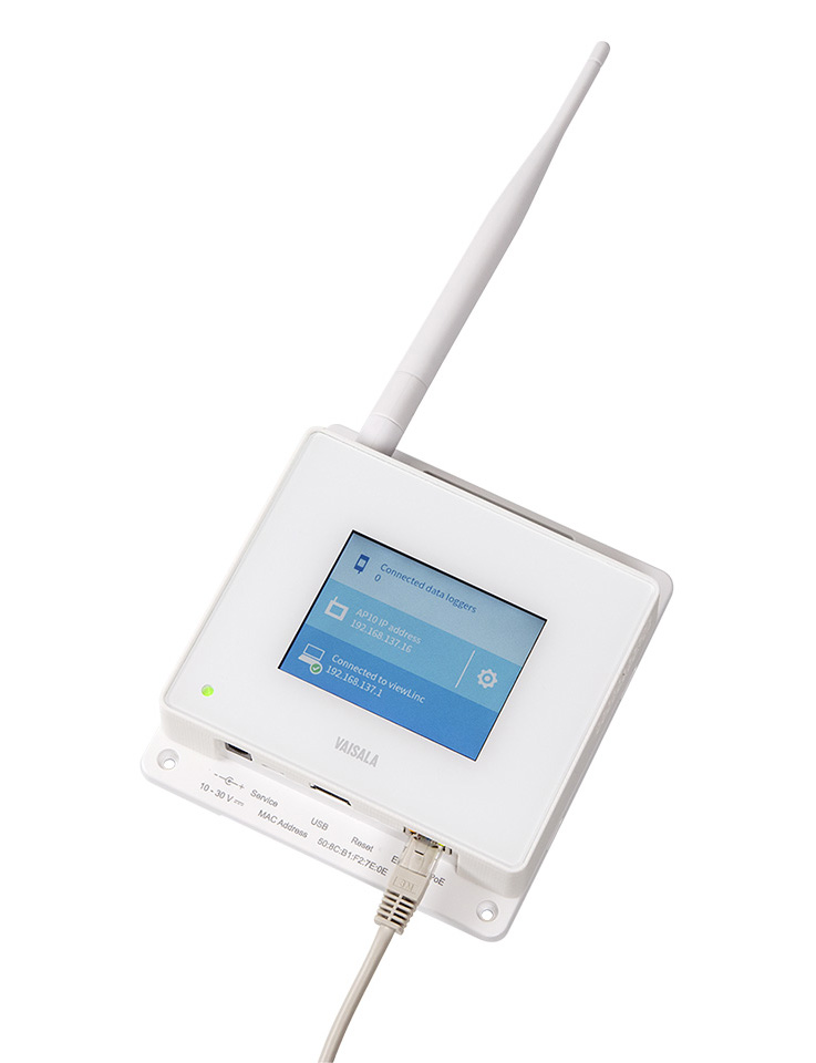 Wireless Access Point for Networking VaiNet RFL-Series Data Loggers is available at Industrie Automation Graz, IAG, throughout Austria.